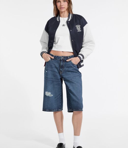 Embroidered Varsity Jacket