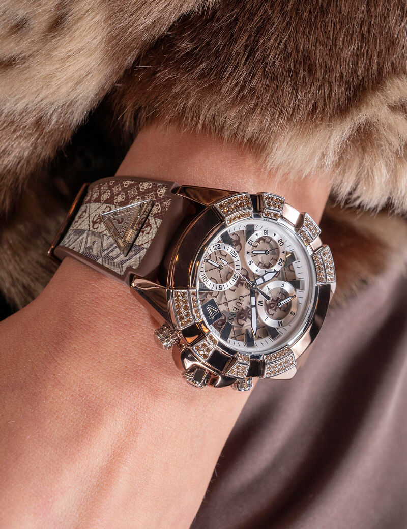 40th Anniversary Special Edition Brown Coffee Multi-function Watch