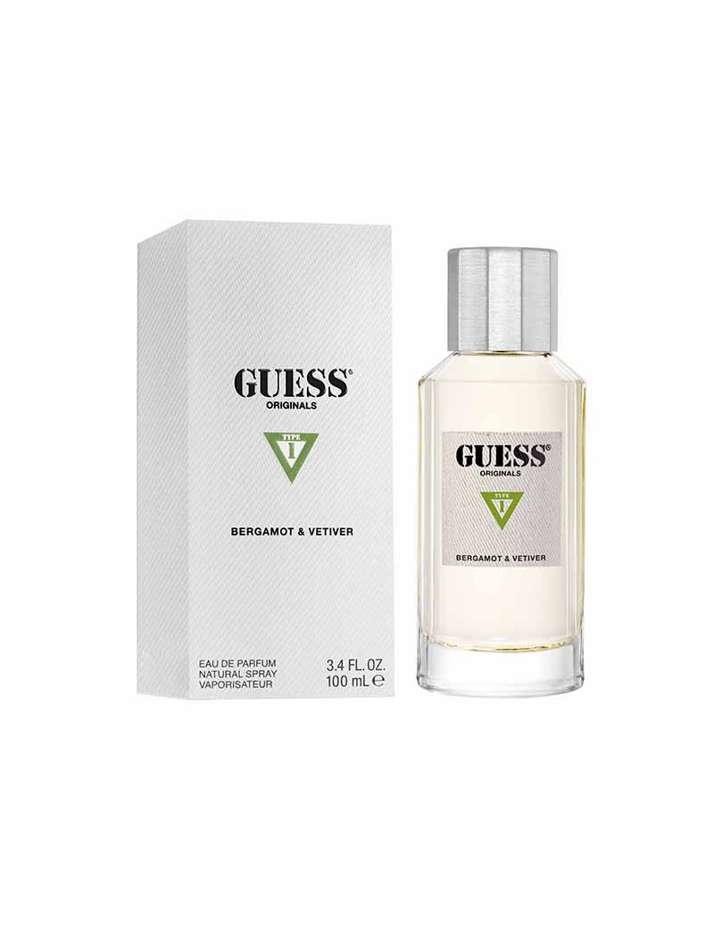 Guess Originals Type 1 Bergamot and Vetivier Eau de Toilette 100ML