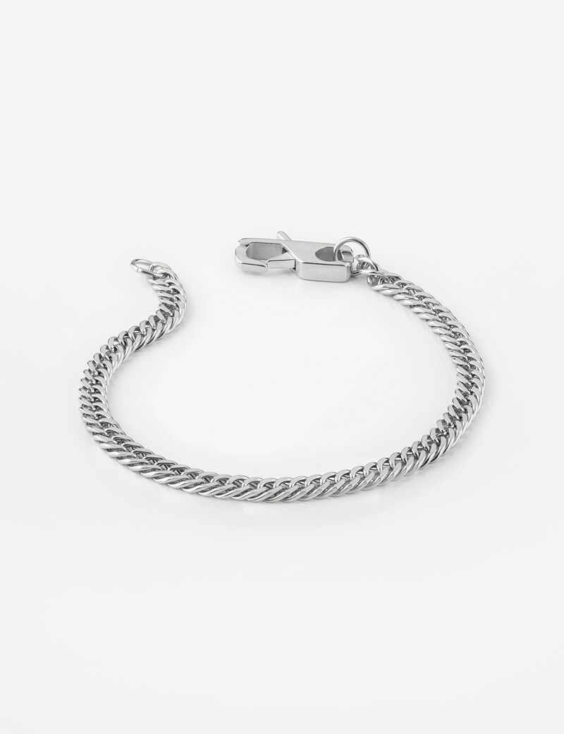 Layered Silver Bracelet