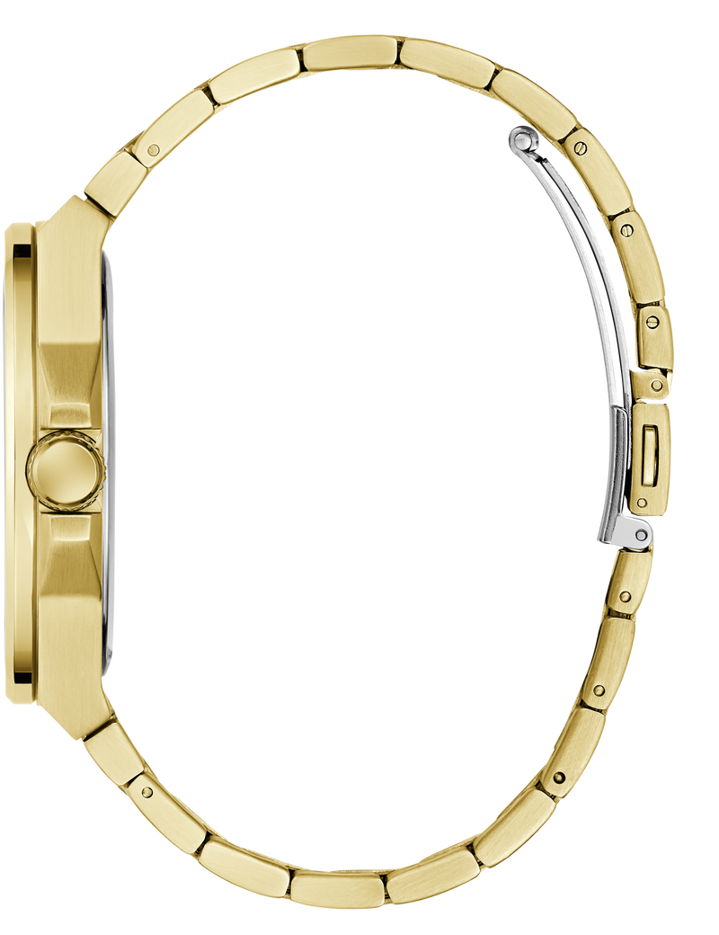 Mens Gold Tone Analog Watch