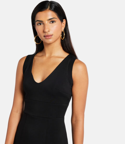 Scuba bodycon mini dress