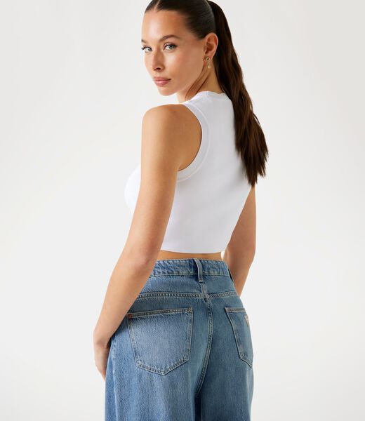 Small triangle tank top