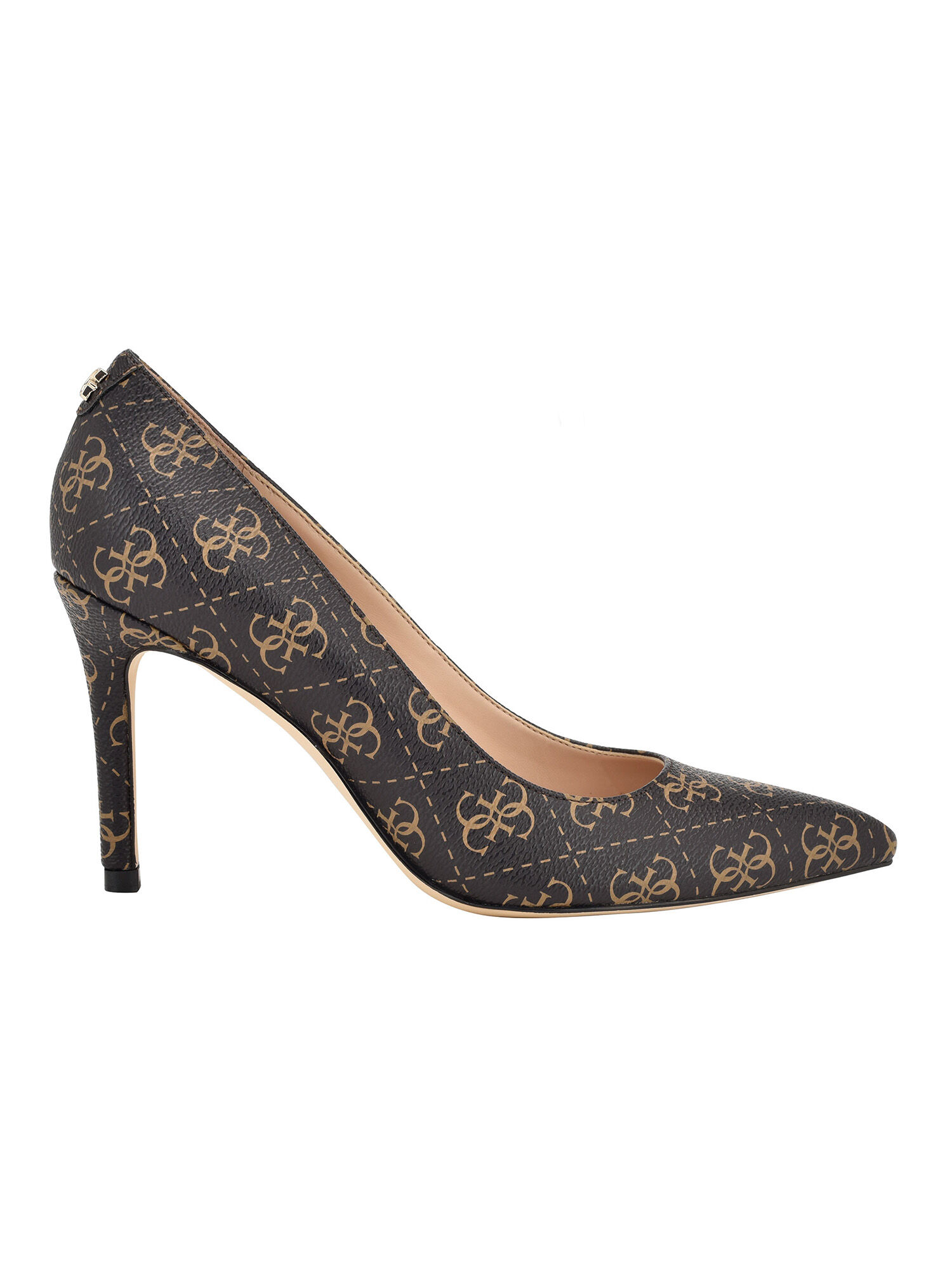 Shop GUESS Online Logo Pump Heels