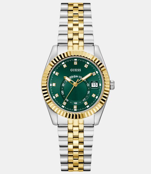 Ladies 2-Tone Multi-function Date Watch