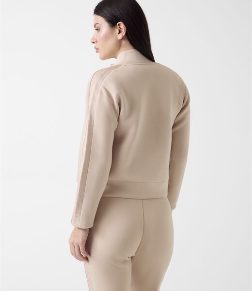 Side logo tape sweatshirt