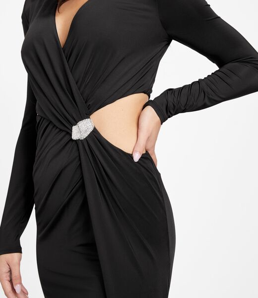 Marciano draped long dress