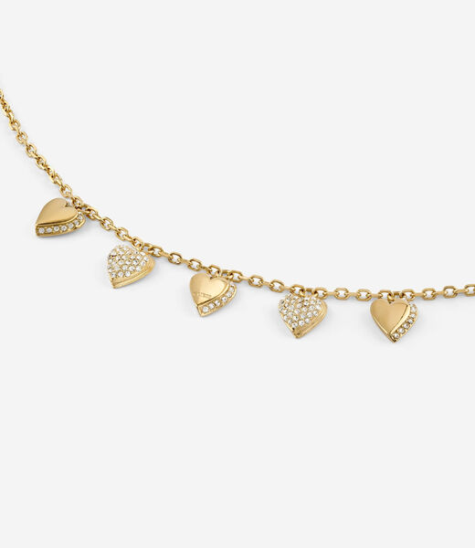 16-18" heart charms necklace