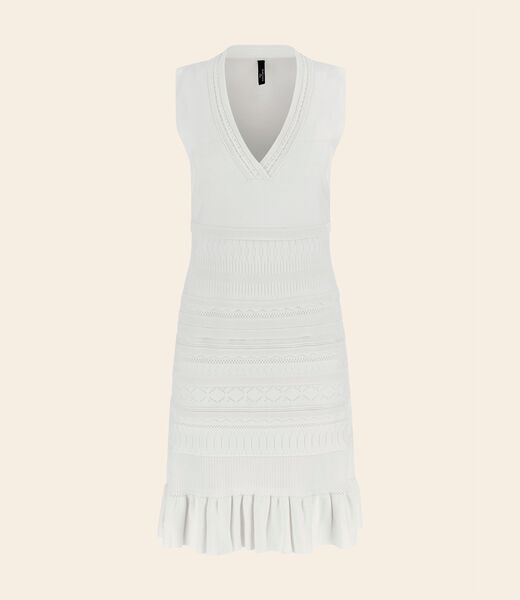 Marciano fit and flare mini sweater dress