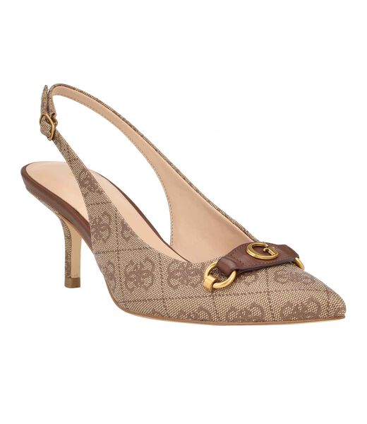 Logo Heel Sandals