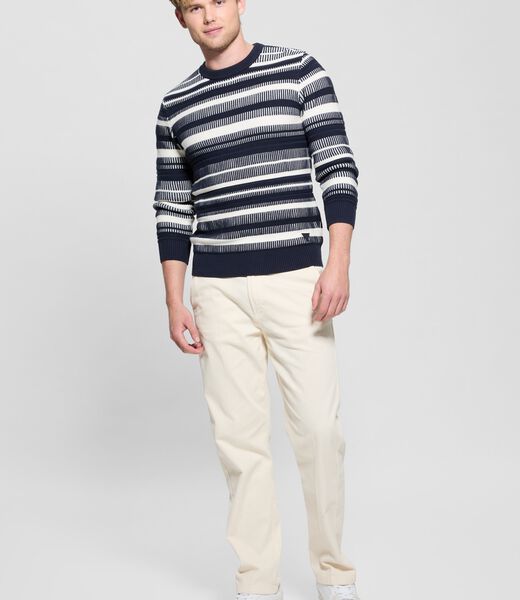 Regular-fit striped sweater