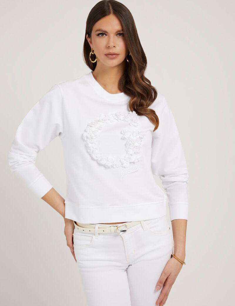 Mesh Inserts Sweatshirt