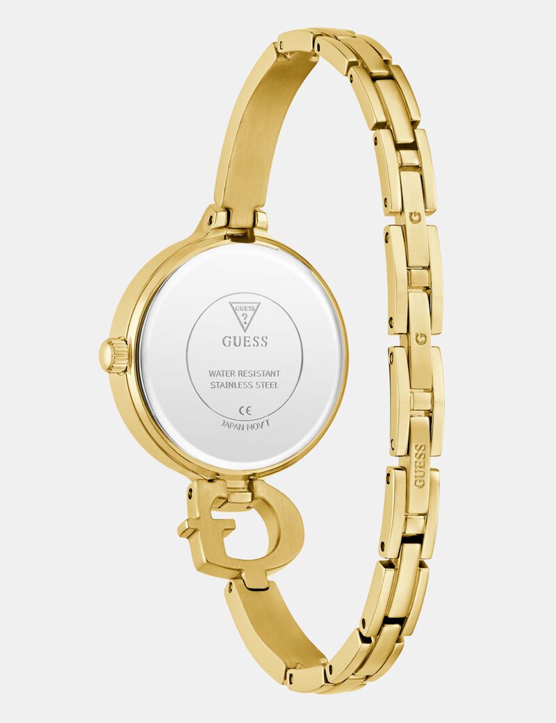 Ladies Gold Tone Analog Watch