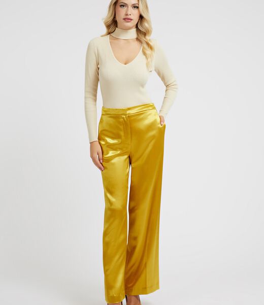 Satin Flare Pant