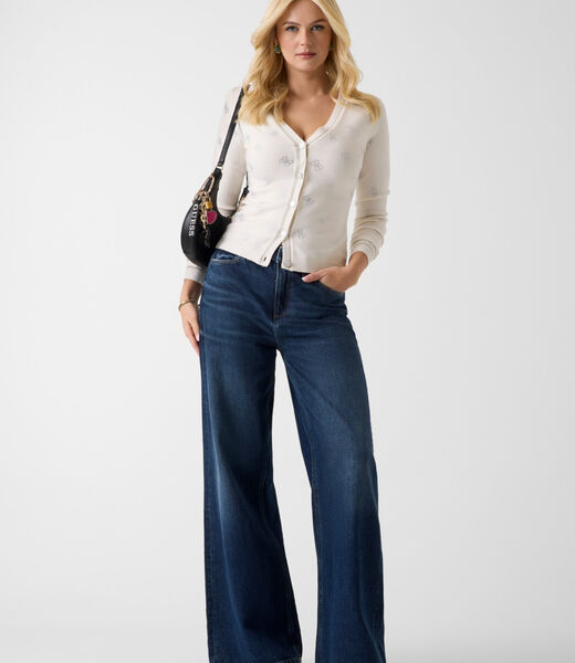 LS VN 4G RHINESTONES CARDI SWT