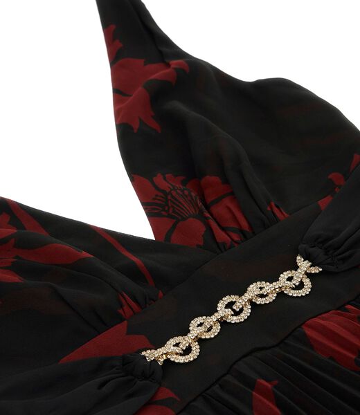 Nouveau floral maxi dress