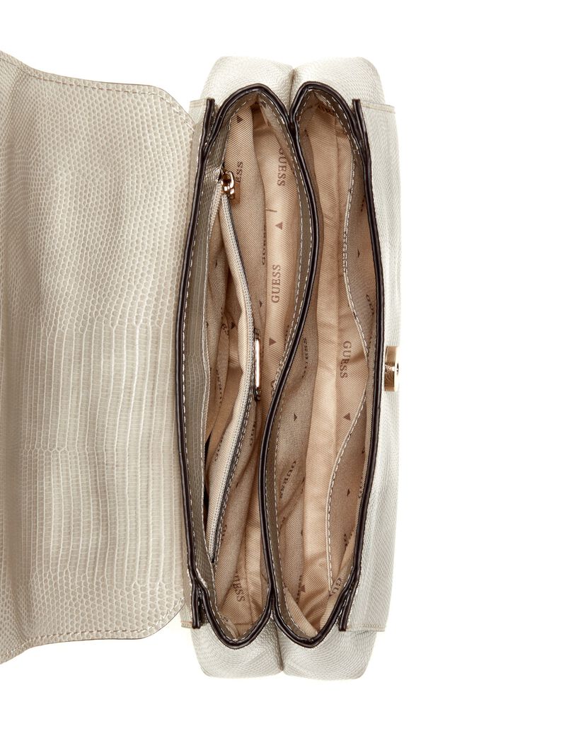 Melinda Animal-Print Handbag