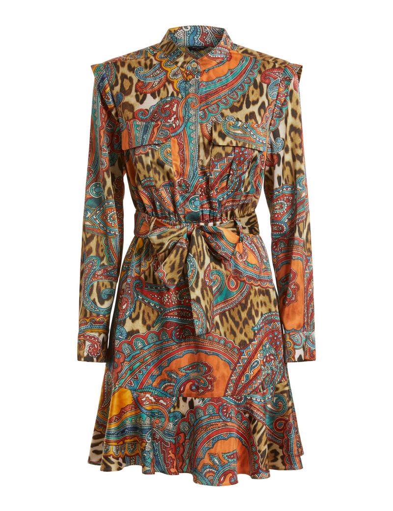Marciano All Over Print Dress