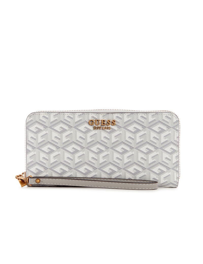 GUESS Laurel SLG Grand Portefeuille Zip Around Femme