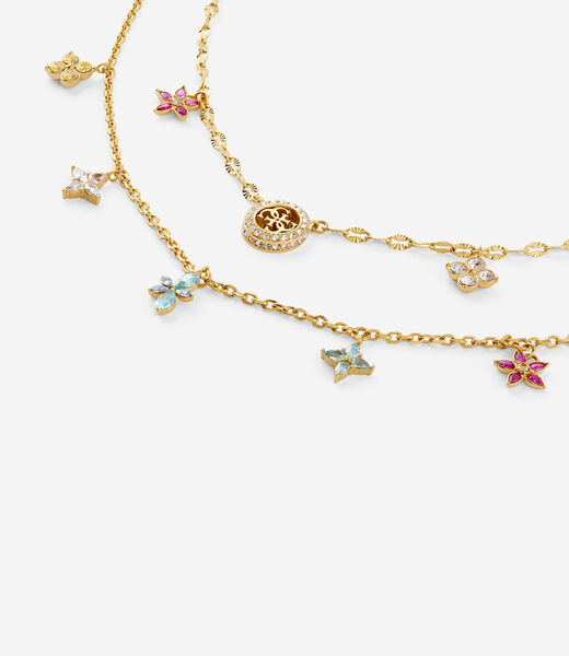 16-18" two rows flowers nk