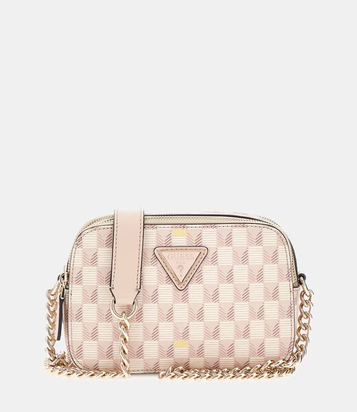 G Wave geometric-print mini crossbody