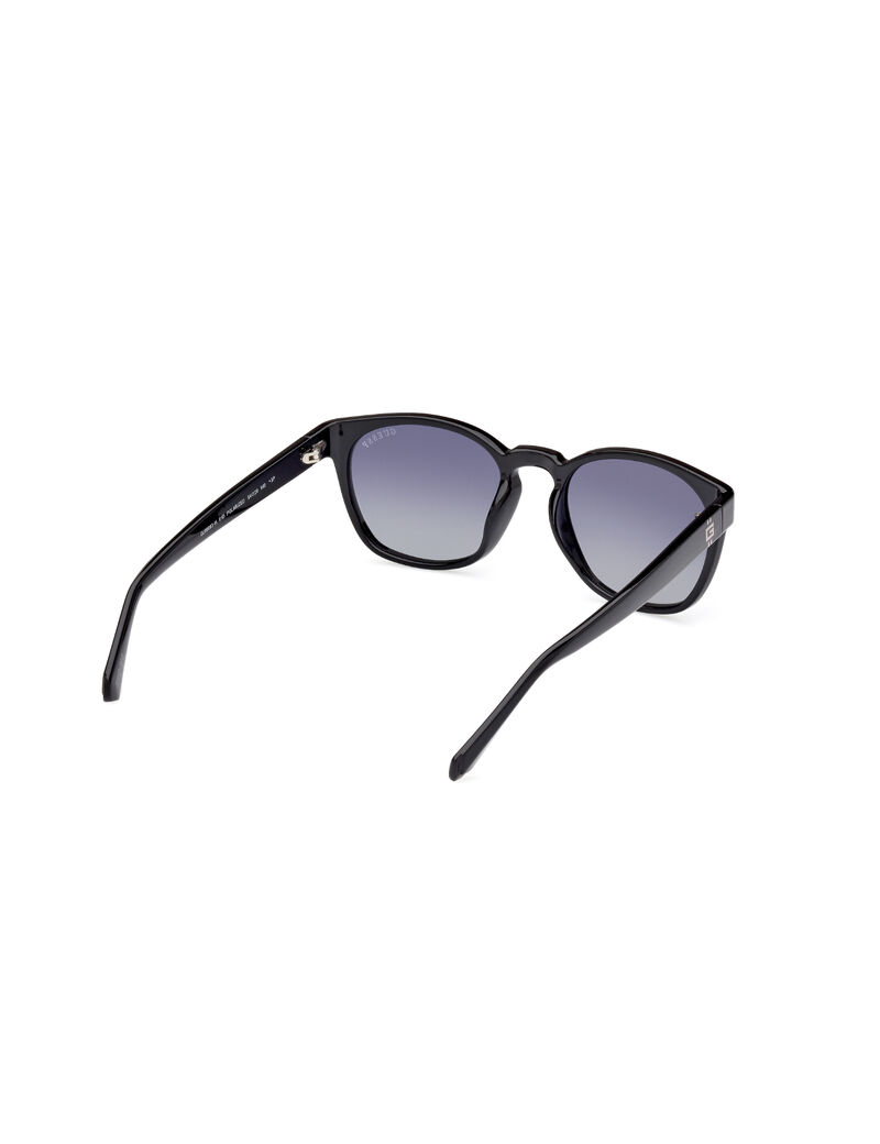 جيس shiny black   smoke polarized