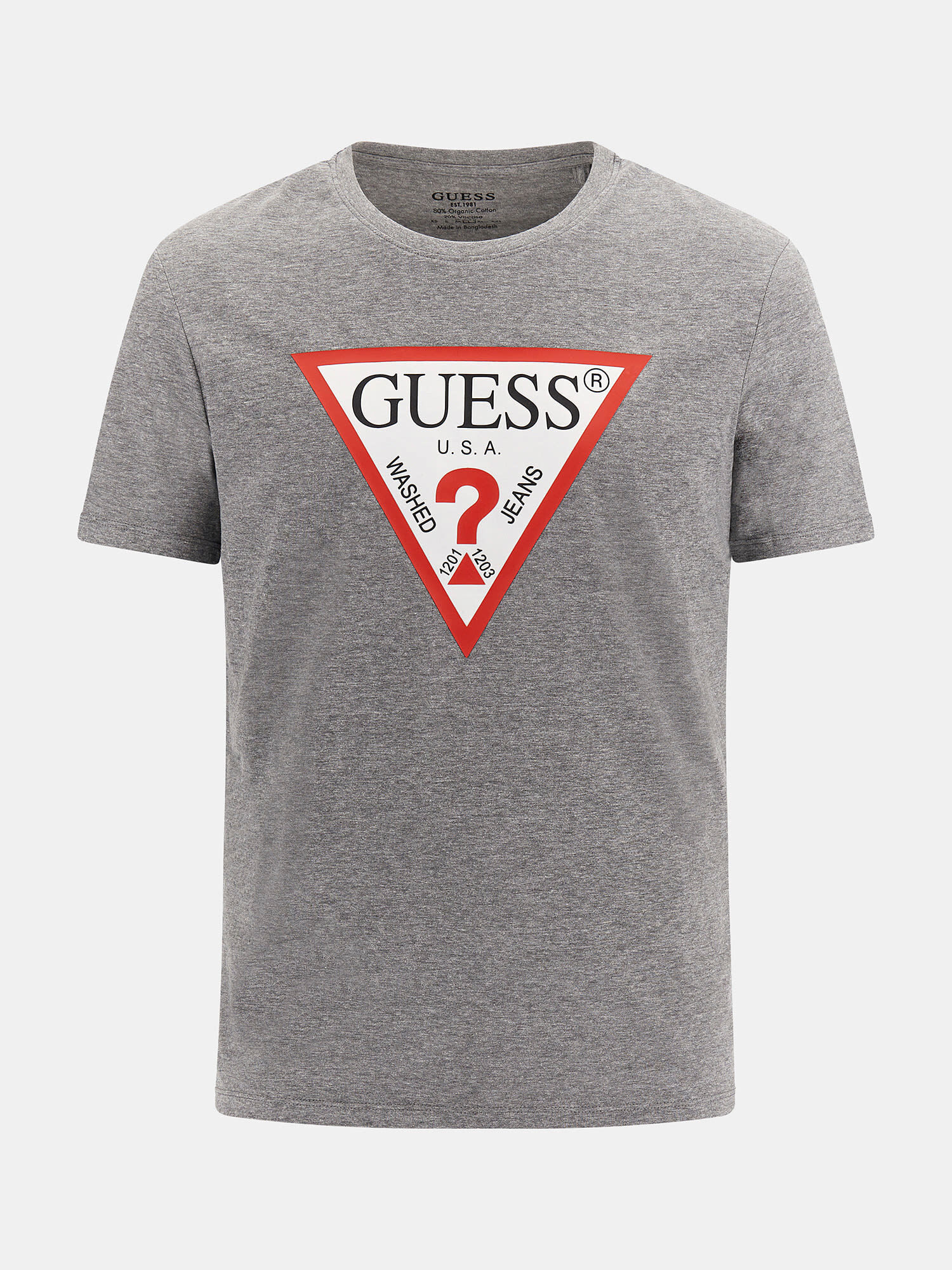 Shop GUESS Online Triangle Logo T Shirt