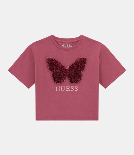 Embellishment logo t-shirt