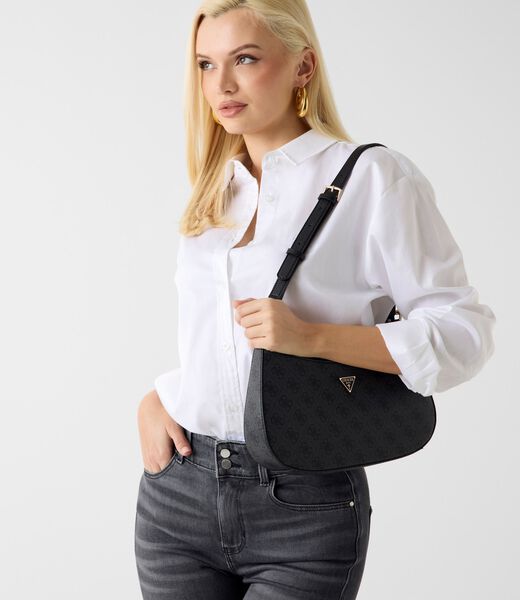 guess noelle 4g logo shoulder bag