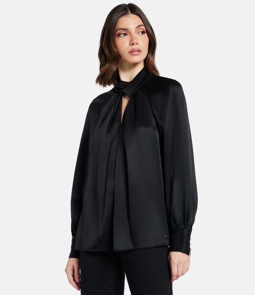 Dion long sleeve relaxed blouse