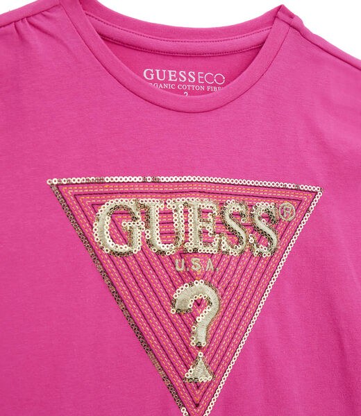 تي شيرت الترتر بشعار الماركة