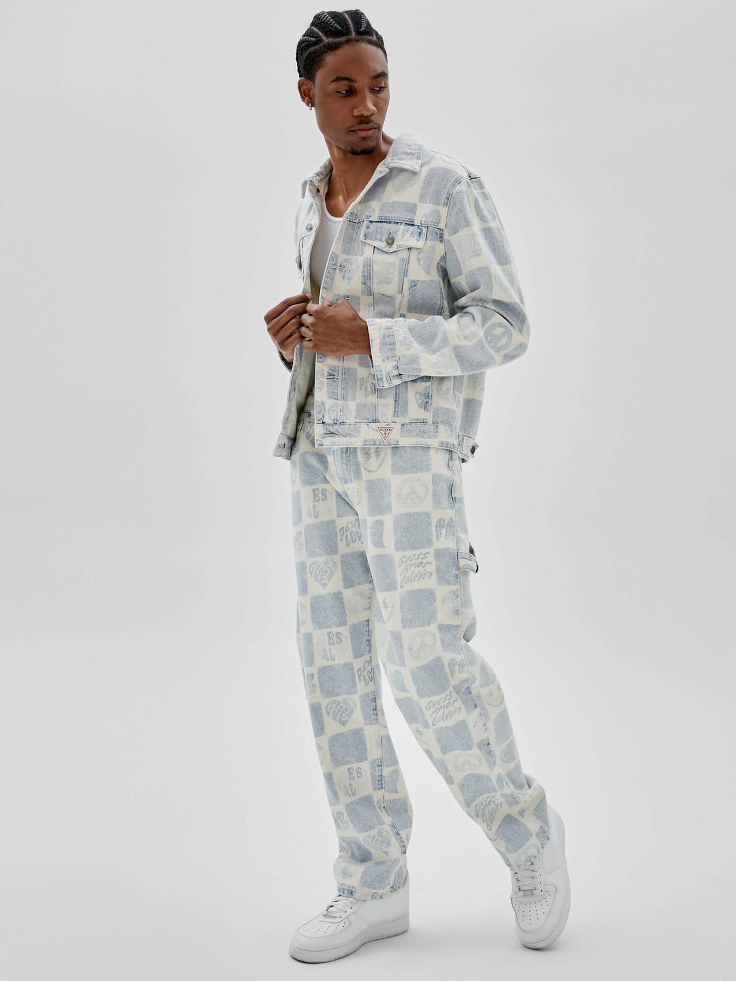 Guess j online balvin denim jacket
