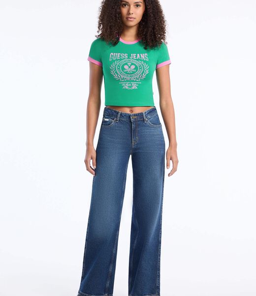 Cropped logo t-shirt