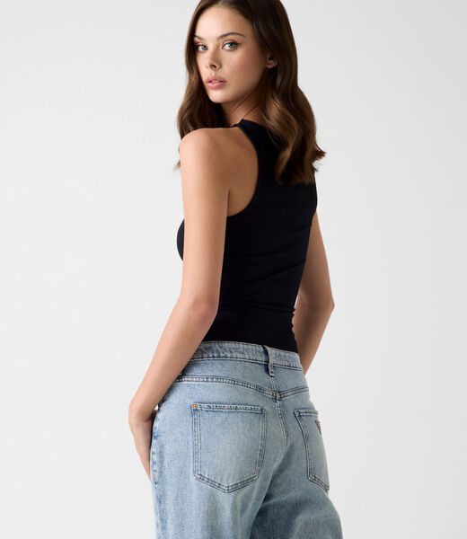 Rib-knit top