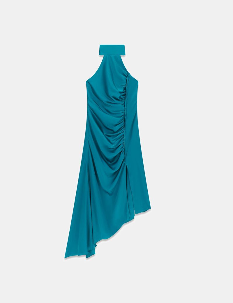 جيس marciano halter neck midi dress