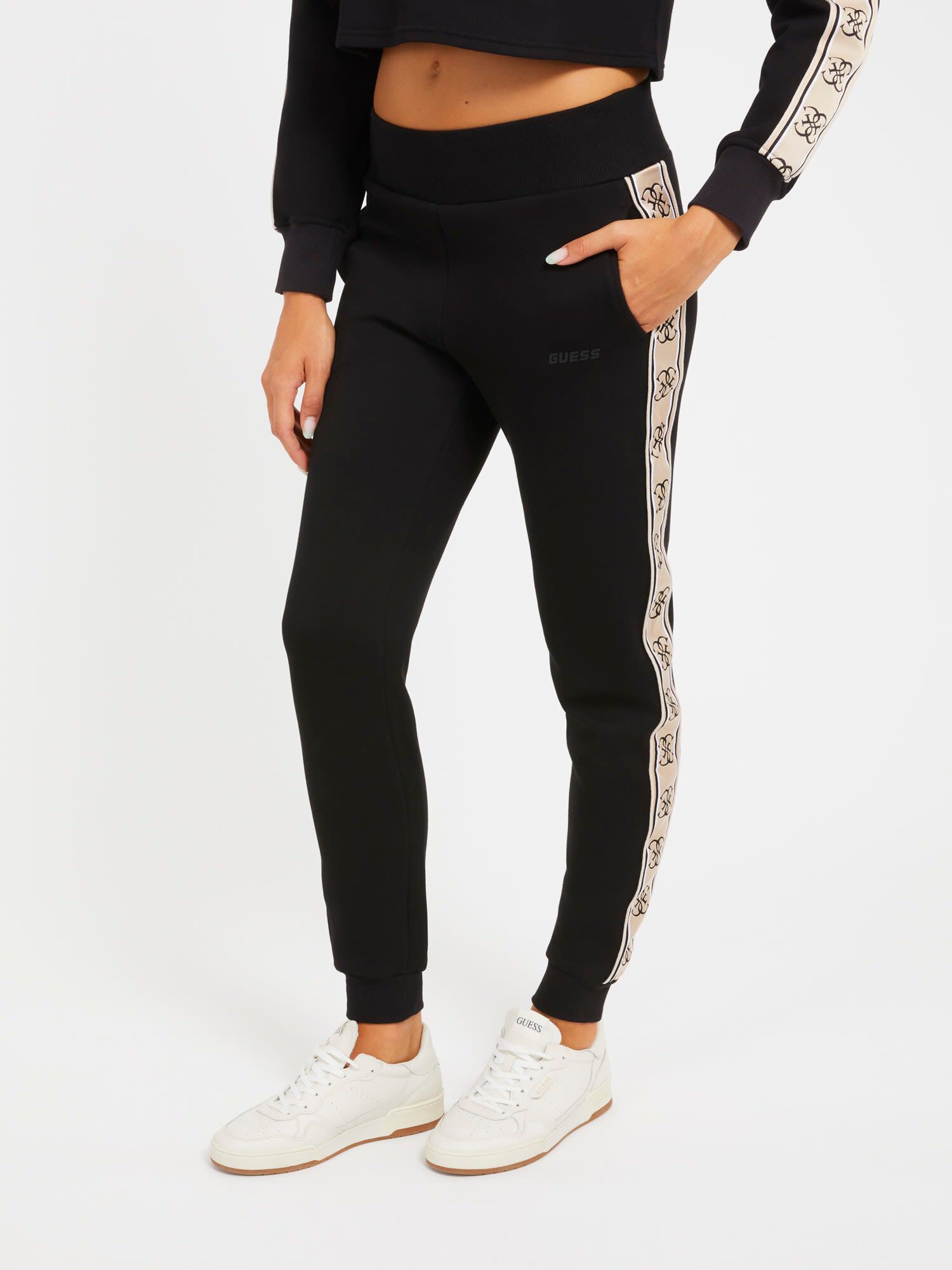 Guess jogger pants discount