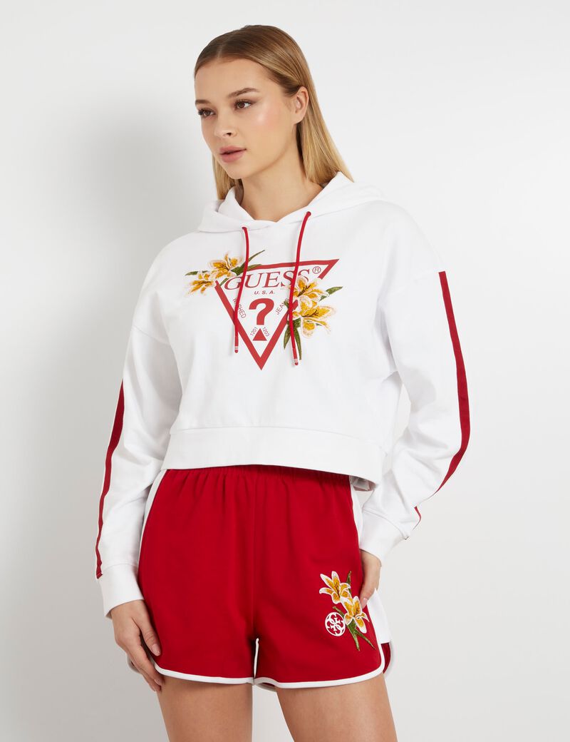 Flower logo sweatshirt