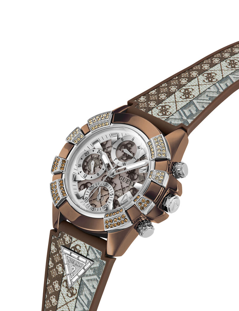 40th Anniversary Special Edition Brown Coffee Multi-function Watch