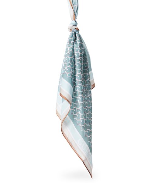 Isabella G chain logo foulard