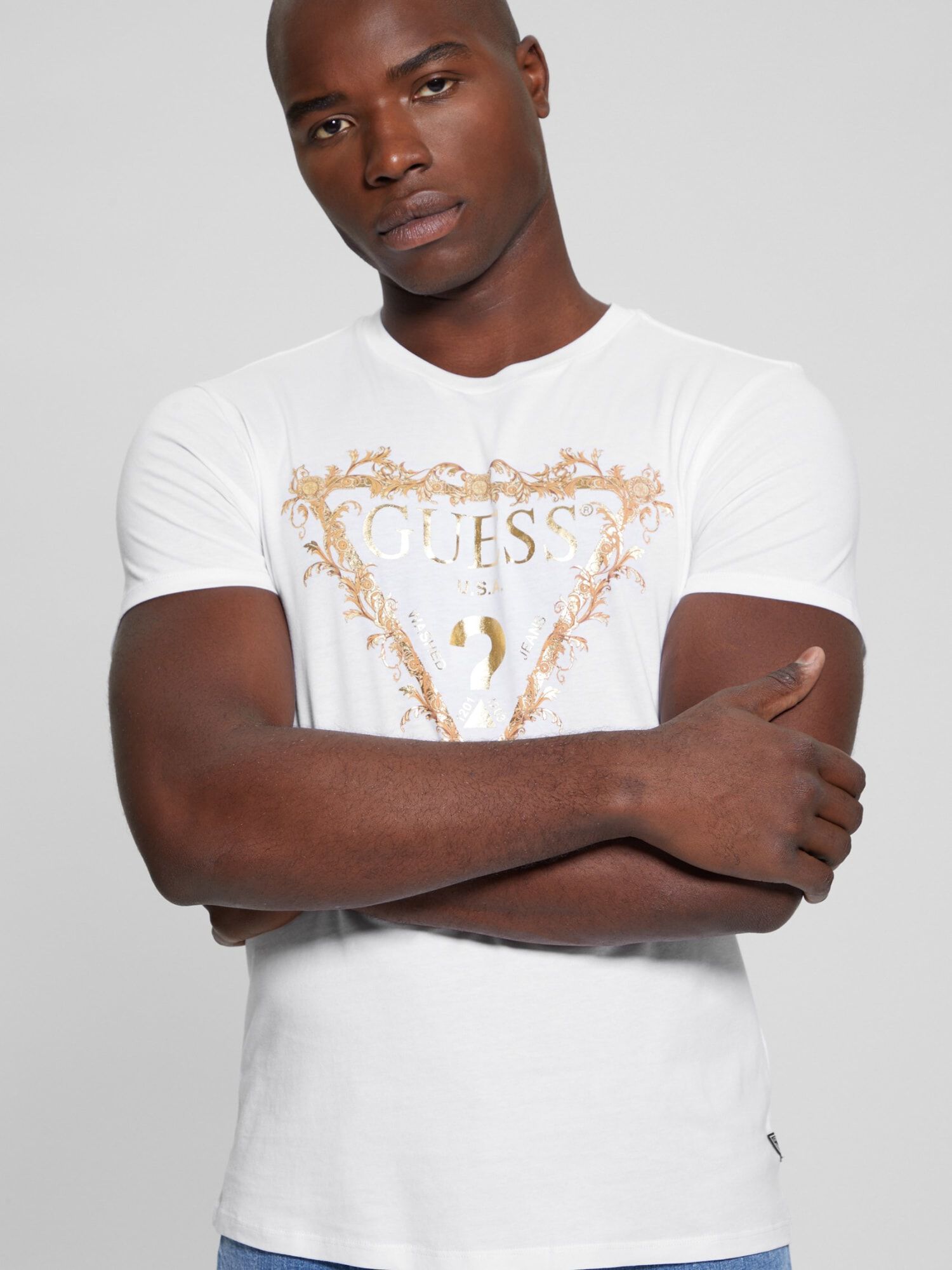 Guess shirt clearance triangle
