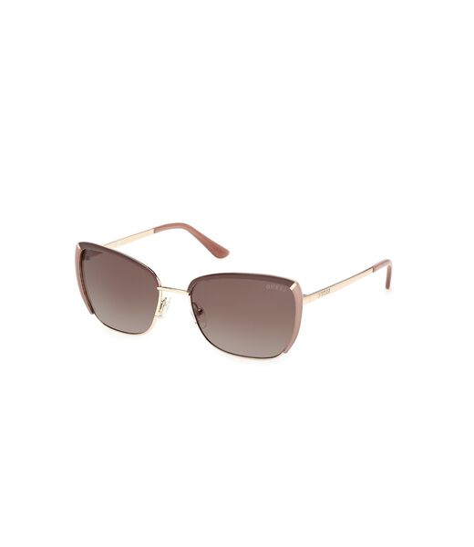 Square full rim sunglasses
