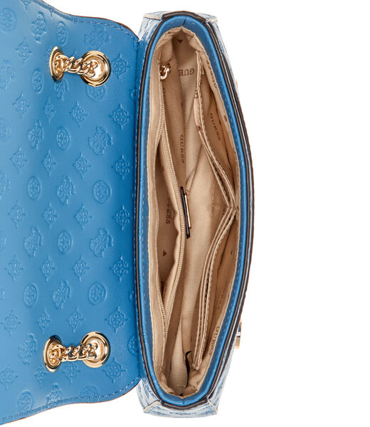 Arlena logo convertible crossbody flap