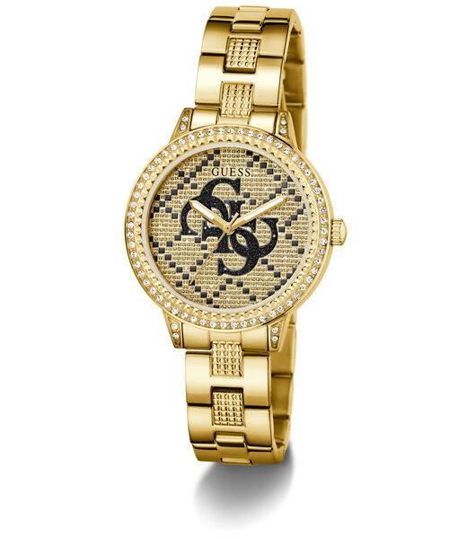 Ladies Gold Tone Analog Watch