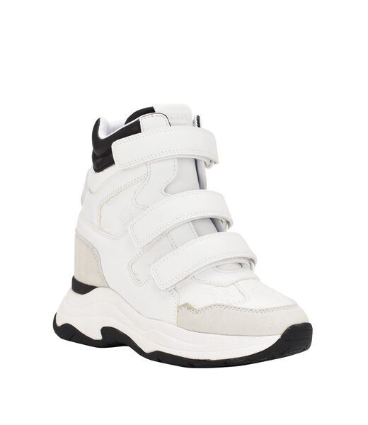 High-Top Logo Sneakers