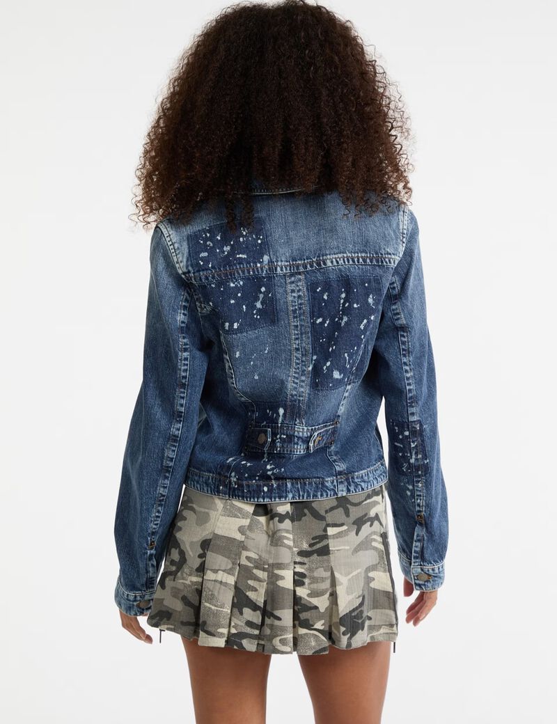 Regular fit denim jacket