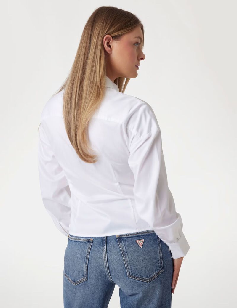 بلوزة مطاطية ملفوفة