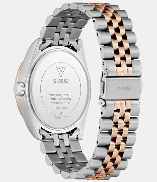 Mens 2-Tone Multi-function Date Watch