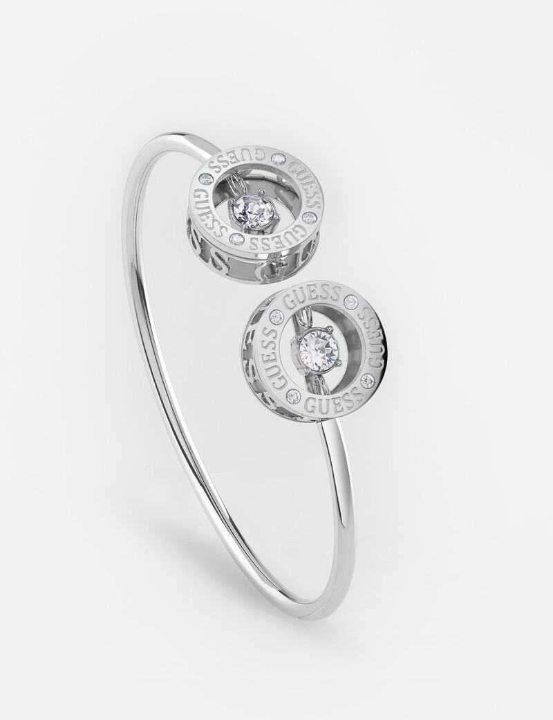 Bracciale rigido Bronzallure con zirconi bianchi WSBZ01441.W