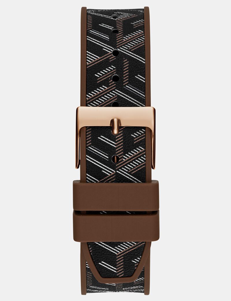 Multi-function watch with G Cube print