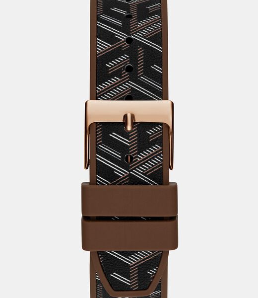 Multi-function watch with G Cube print